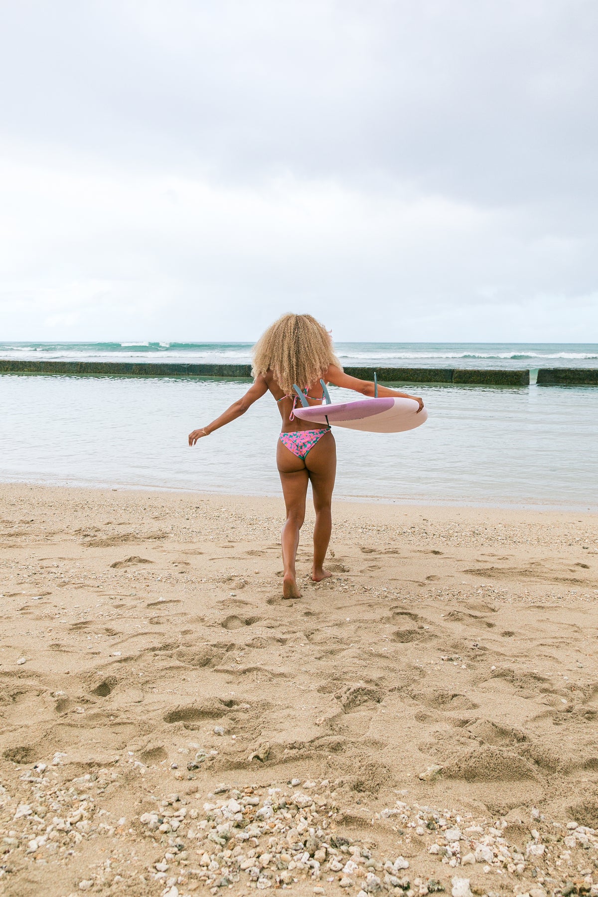 PRE-ORDER OPEN NOW! Classic Style Pink 8’6” Soft Top Surfboard – Intermediate Surfboard for Women, Turns Easy & Rides Big Waves